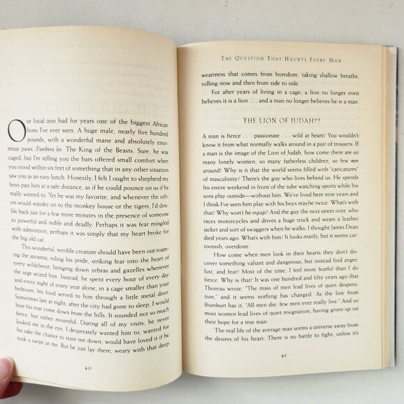 Wild at Heart: Discovering the Secret of a Man's Soul by John Eldredge 2001HC - Picture 5 of 8